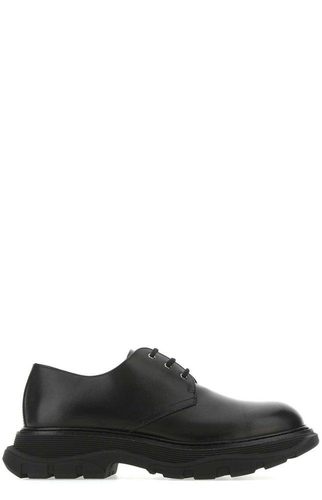 Alexander McQueen Chunky Sole Lace-Up Shoes商品第1张图片规格展示