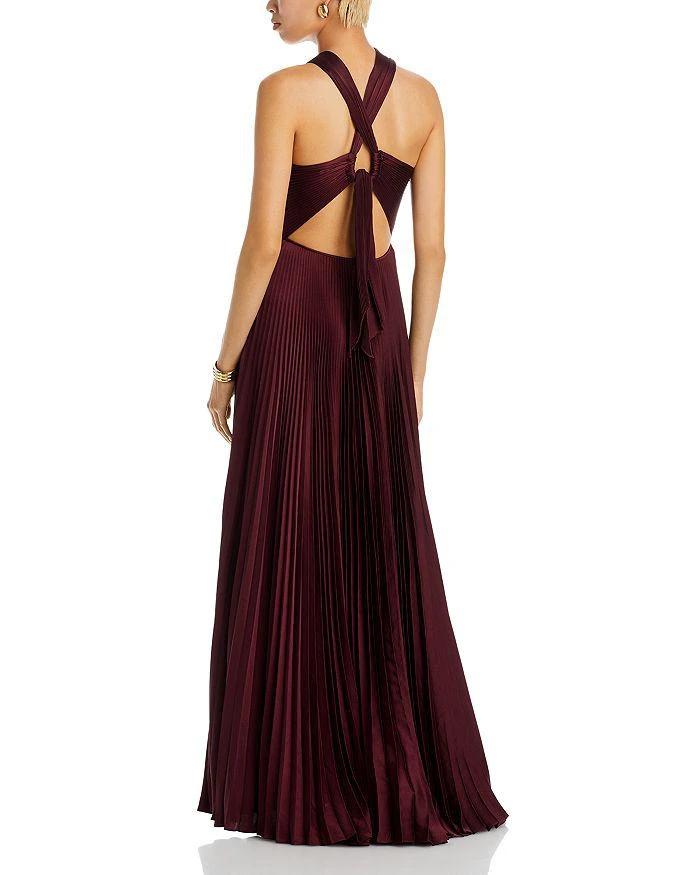 商品A.L.C.|Athena Pleated Cutout Gown - 150th Anniversary Exclusive,价格¥5923,第2张图片详细描述