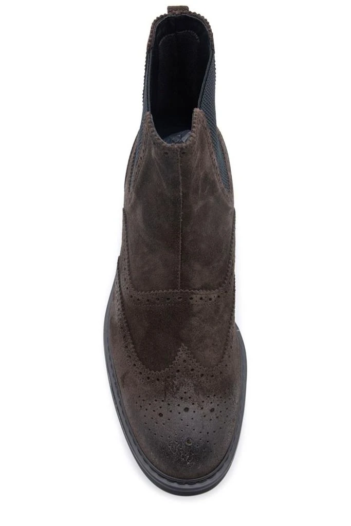 商品hogan|Hogan Chunky-Sole Slip-On Chelsea Boots,价格¥2104,第4张图片详细描述