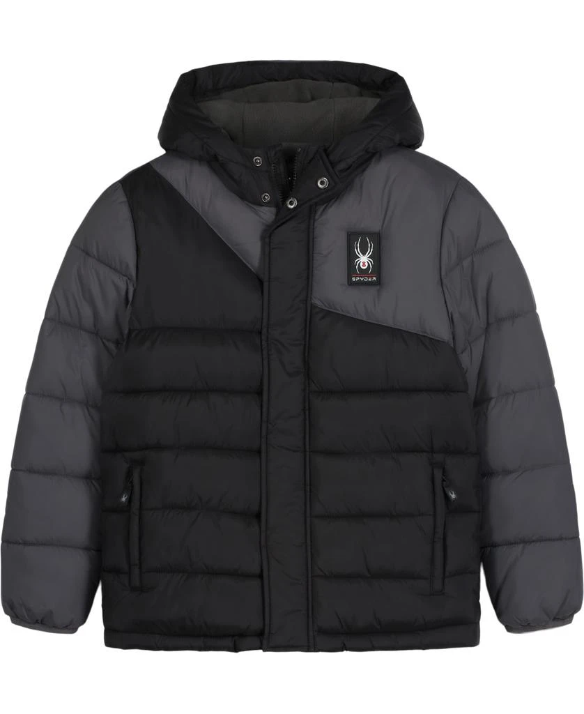 商品Spyder|Circuit Puffer Jacket Black,价格¥255,第1张图片