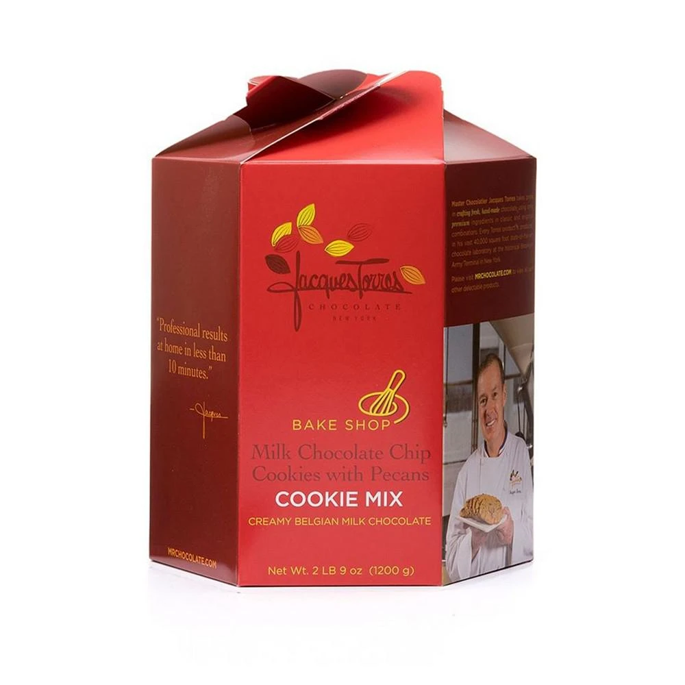 商品Jacques Torres|Milk Chocolate Chip Cookie Mix with Pecans, 2.5 LB,价格¥183,第1张图片
