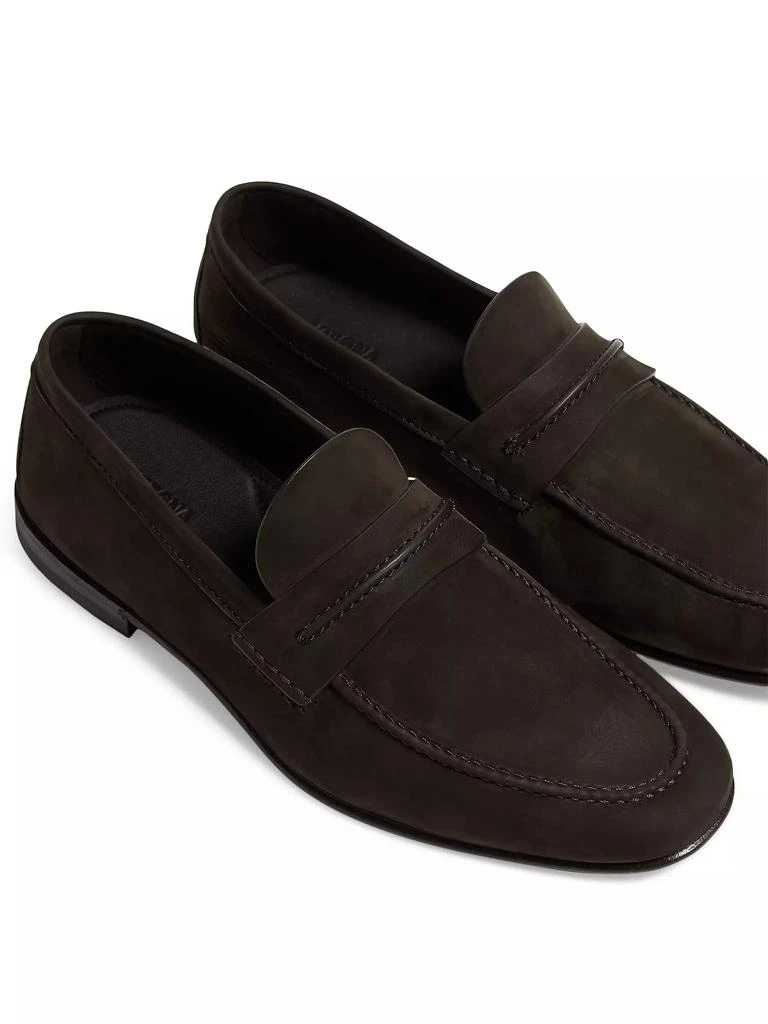 商品Zegna|Secondskin Mocassin Loafers,价格¥11862,第5张图片详细描述