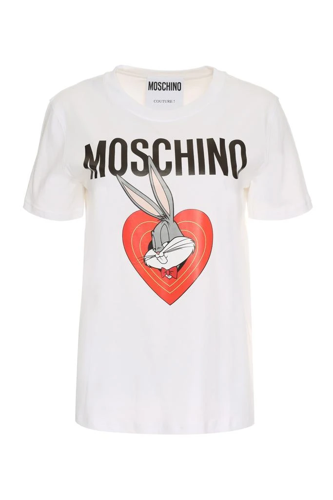 商品Moschino|Moschino Bugs Bunny Print Cotton T-shirt,价格¥1899,第1张图片