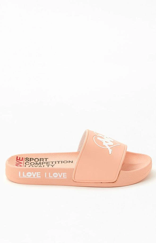 商品Kappa|Women's Peach Authentic Aasiaat 1 Slide Sandals,价格¥89,第2张图片详细描述