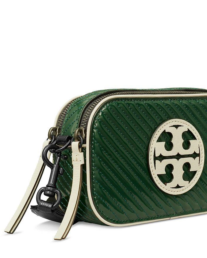 商品Tory Burch|Miller Patent Puffy Quilted Mini Crossbody Bag,价格¥1789,第4张图片详细描述