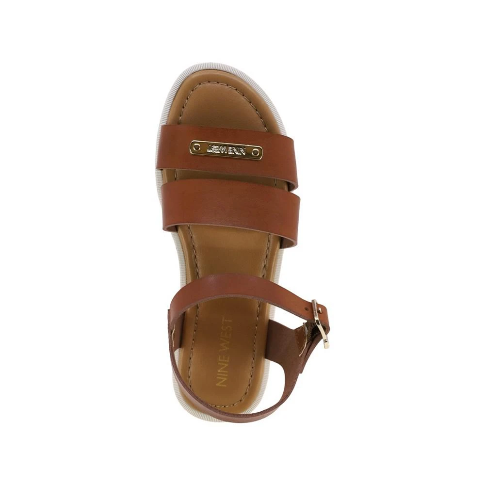 商品Nine West|Little Girls Double Strap Open Toe Hedy Sandals,价格¥251,第4张图片详细描述
