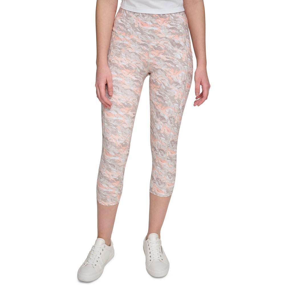 商品Calvin Klein|Women's Printed High-Waist Leggings,价格¥371,第5张图片详细描述