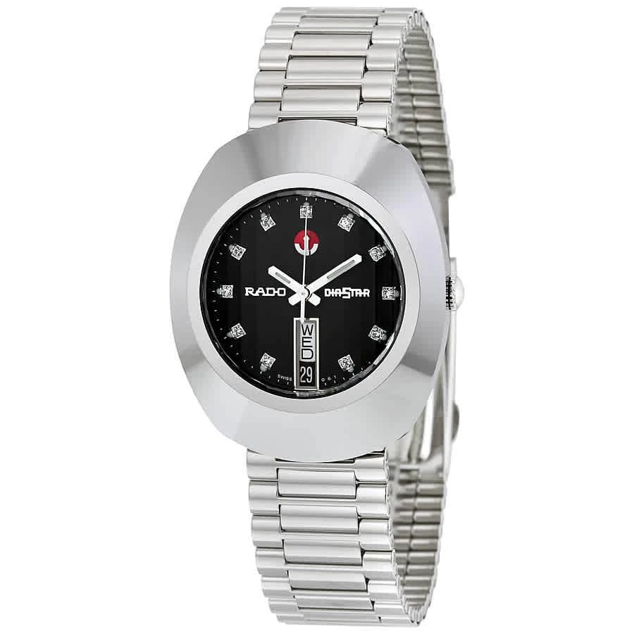 商品Rado|Diastar Automatic Black Dial Men's Watch R12408613,价格¥5143,第1张图片