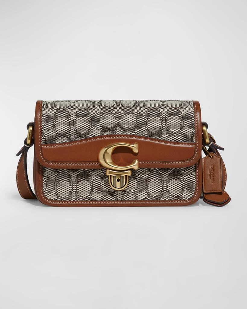 商品Coach|Studio Monogram Jacquard Shoulder Bag,价格¥1311,第1张图片