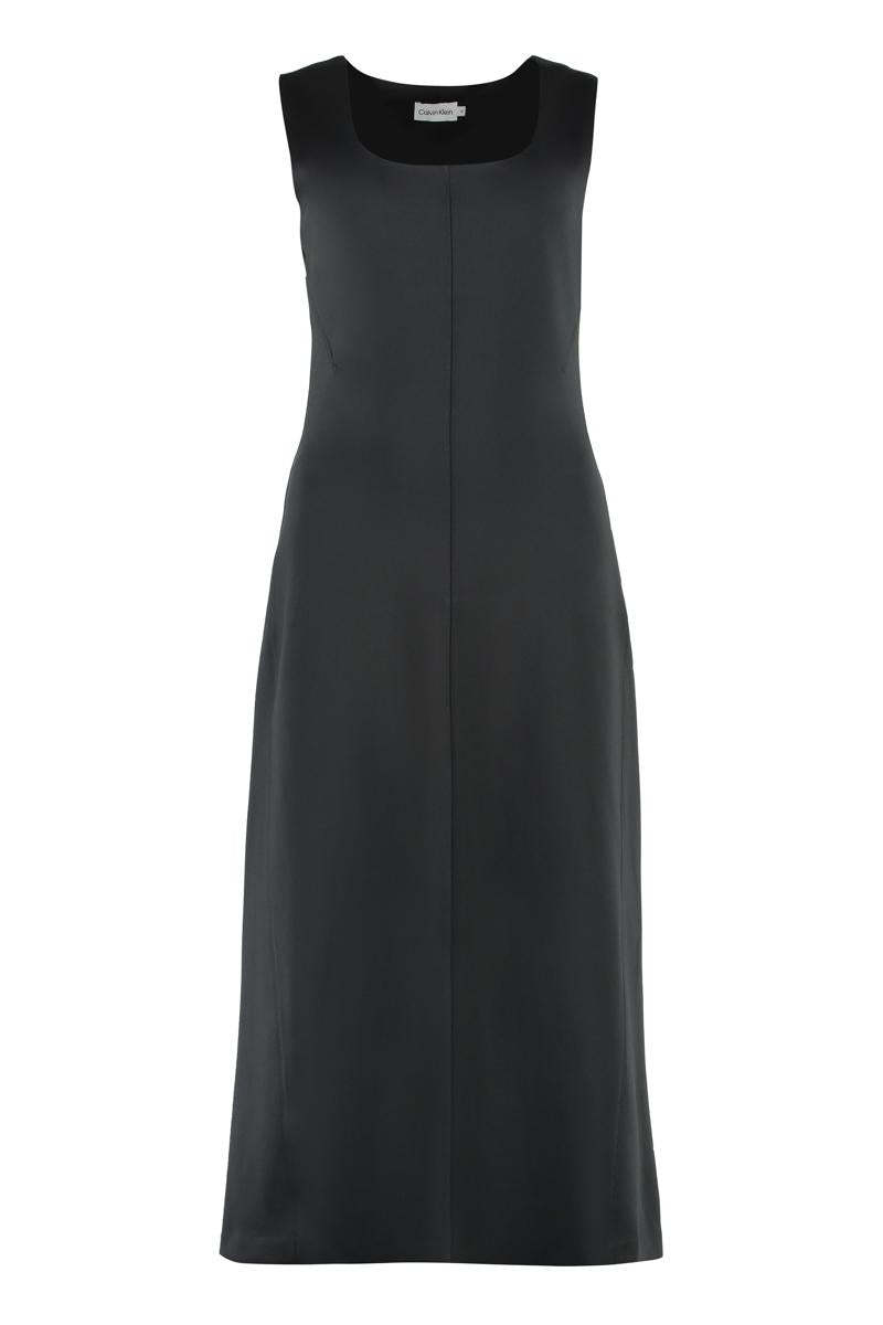 商品Calvin Klein|Calvin Klein 女士连衣裙 K20K205022BEH 黑色,价格¥793,第1张图片