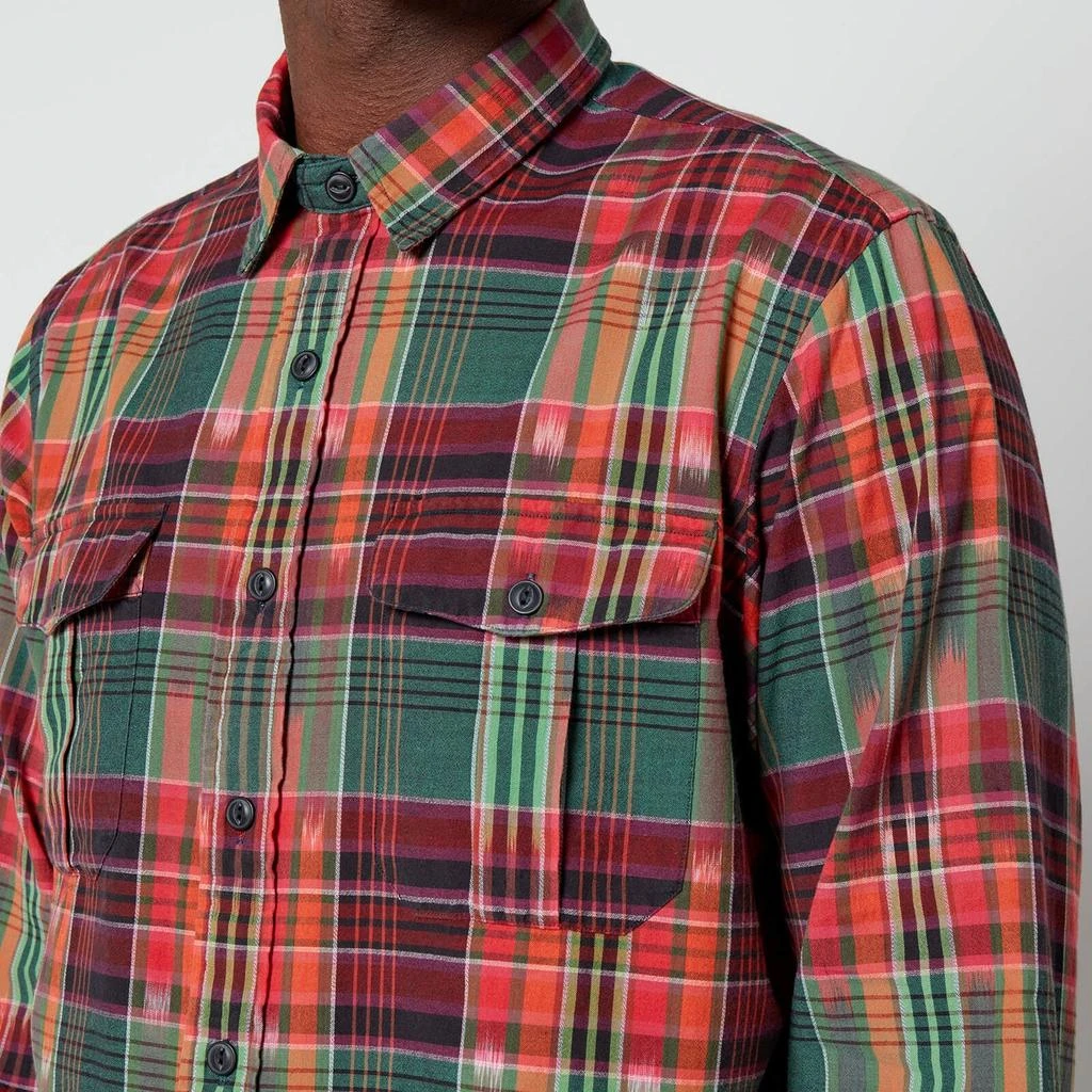 商品Ralph Lauren|Polo Ralph Lauren Checked Cotton-Blend Shirt,价格¥453,第4张图片详细描述
