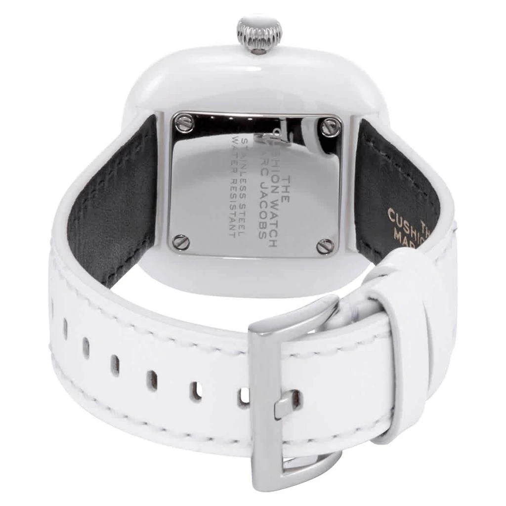 商品Marc Jacobs|Marc Jacobs The Cushion Quartz White Dial Ladies Watch MJ0120184709,价格¥894,第3张图片详细描述