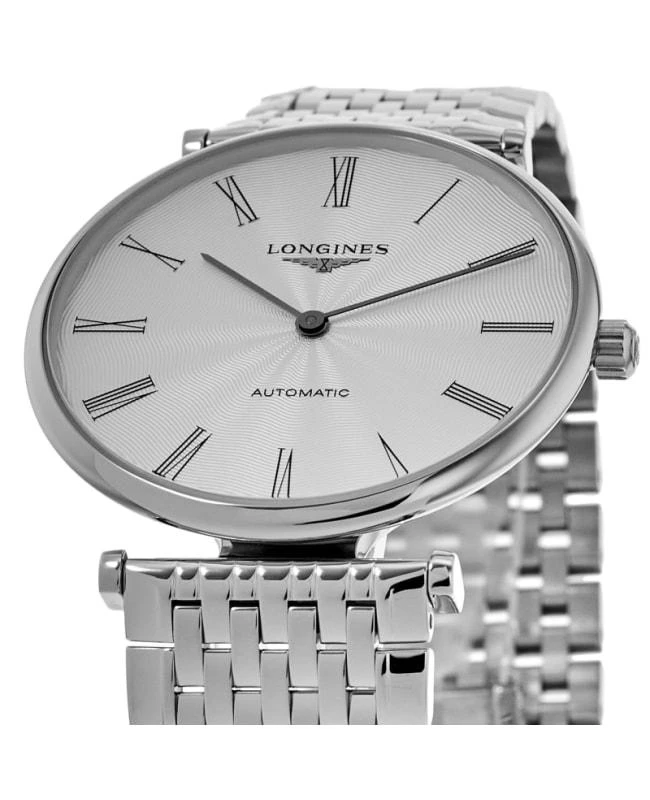 商品Longines|Longines La Grande Classique Automatic Silver Roman Dial Steel Unisex Watch L4.918.4.71.6,价格¥8172,第2张图片详细描述