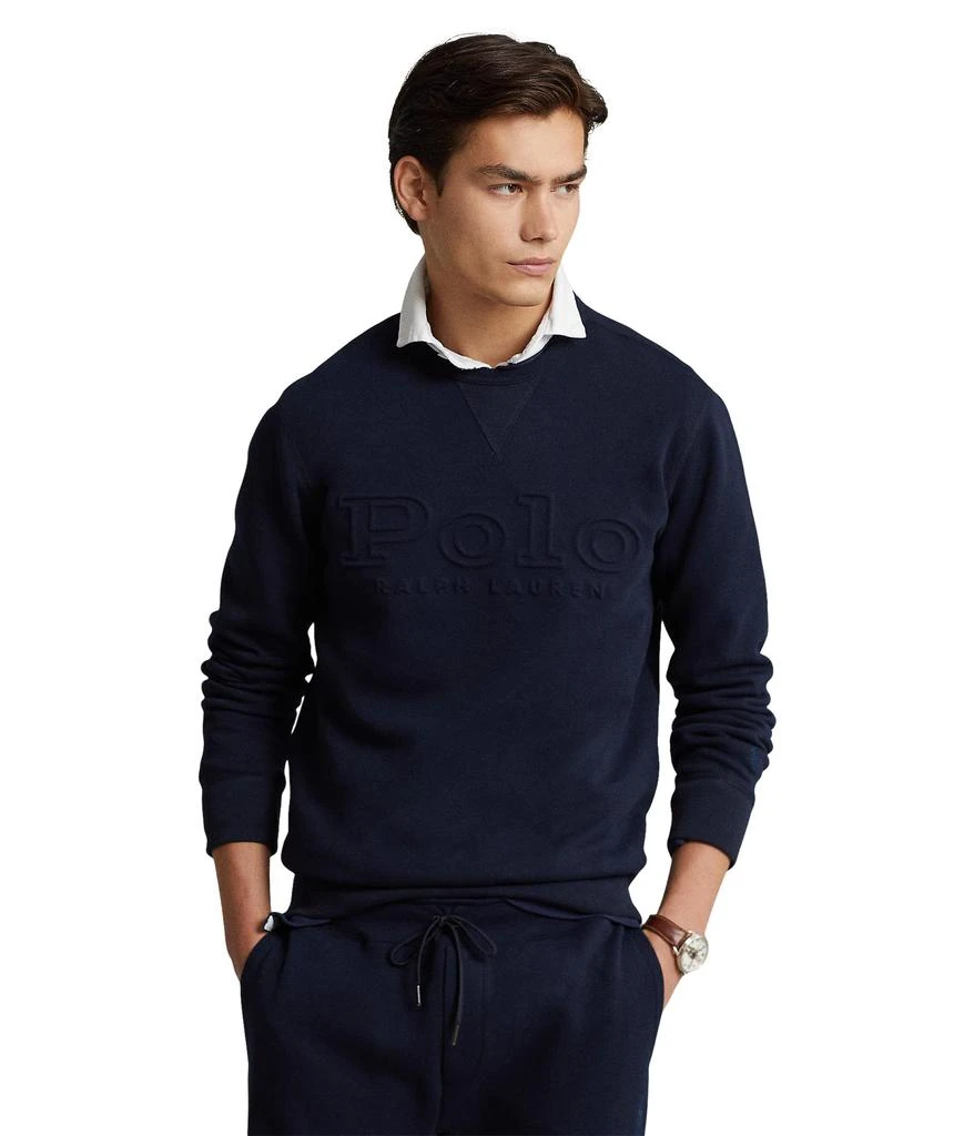 商品Ralph Lauren|Logo Double-Knit Sweatshirt,价格¥559,第1张图片