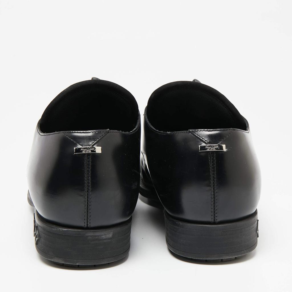 商品[二手商品] Louis Vuitton|Louis Vuitton Black Leather Lace-Up Derby Size 42,价格¥2375,第7张图片详细描述