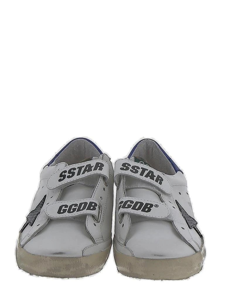 商品Golden Goose|Golden Goose Kids Logo Printed Low-Top Sneakers,价格¥2048,第3张图片详细描述