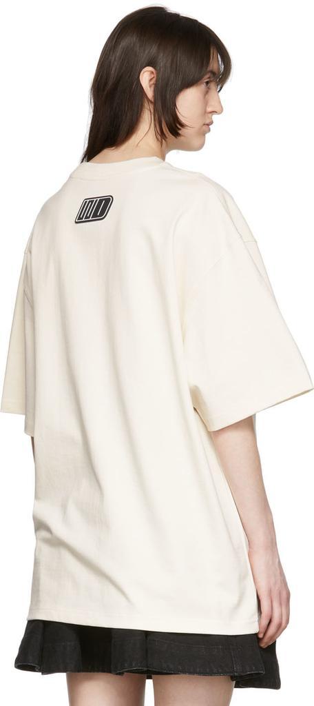商品We11done|Off-White Cotton T-Shirt,价格¥1167,第5张图片详细描述