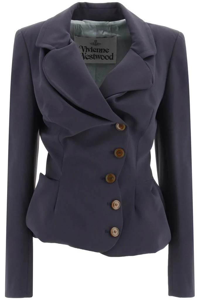 商品Vivienne Westwood|Vivienne westwood tailored draped jacket,价格¥3446,第1张图片
