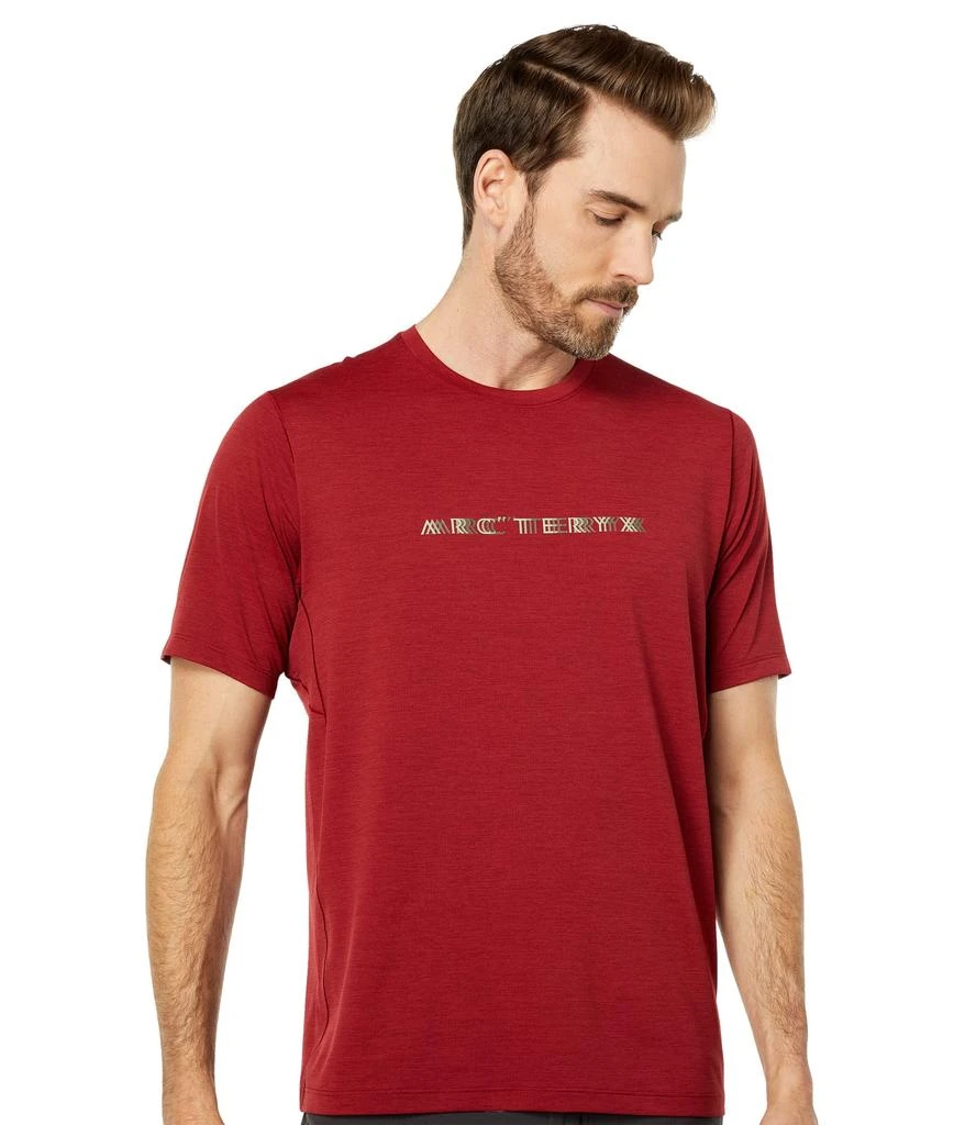 商品Arc'teryx|Arc'teryx Cormac Arc'Word Crew Neck Shirt SS Men's | Performance Graphic Logo Tee - Redesign,价格¥596,第3张图片详细描述
