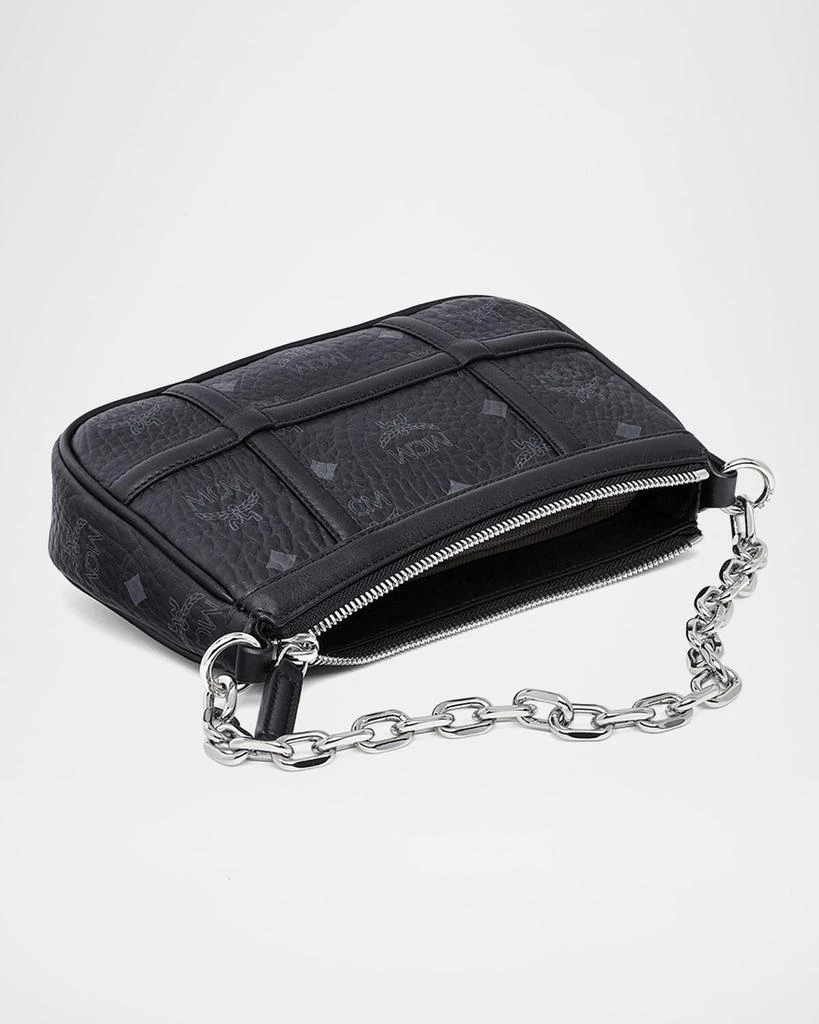 商品MCM|Delmy Visetos Mini Logo Chain Shoulder Bag,价格¥5063,第5张图片详细描述