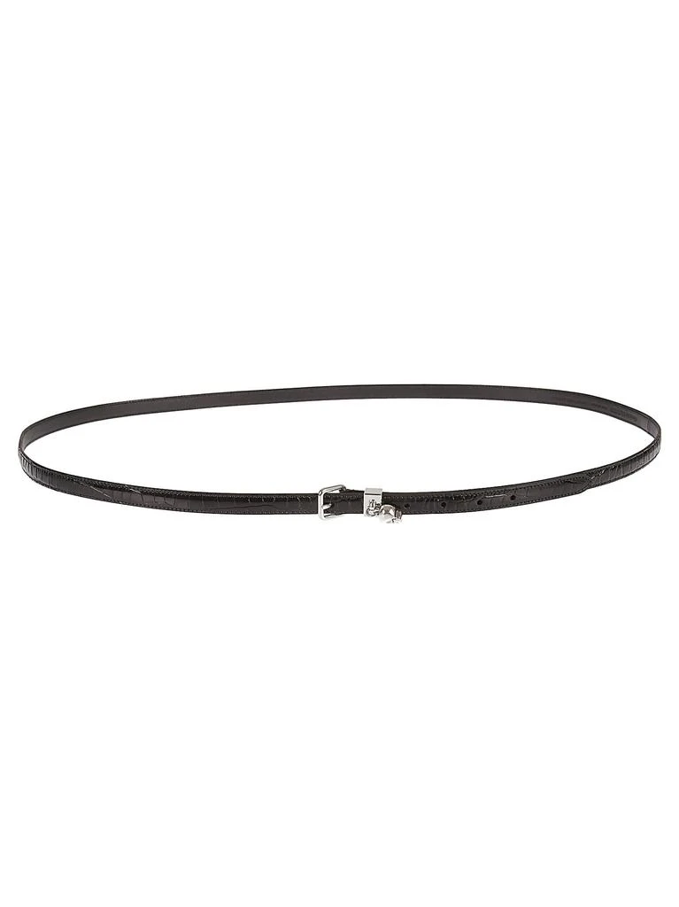 商品Alexander McQueen|Alexander McQueen New Stamp Croco Double Belt,价格¥5019,第1张图片