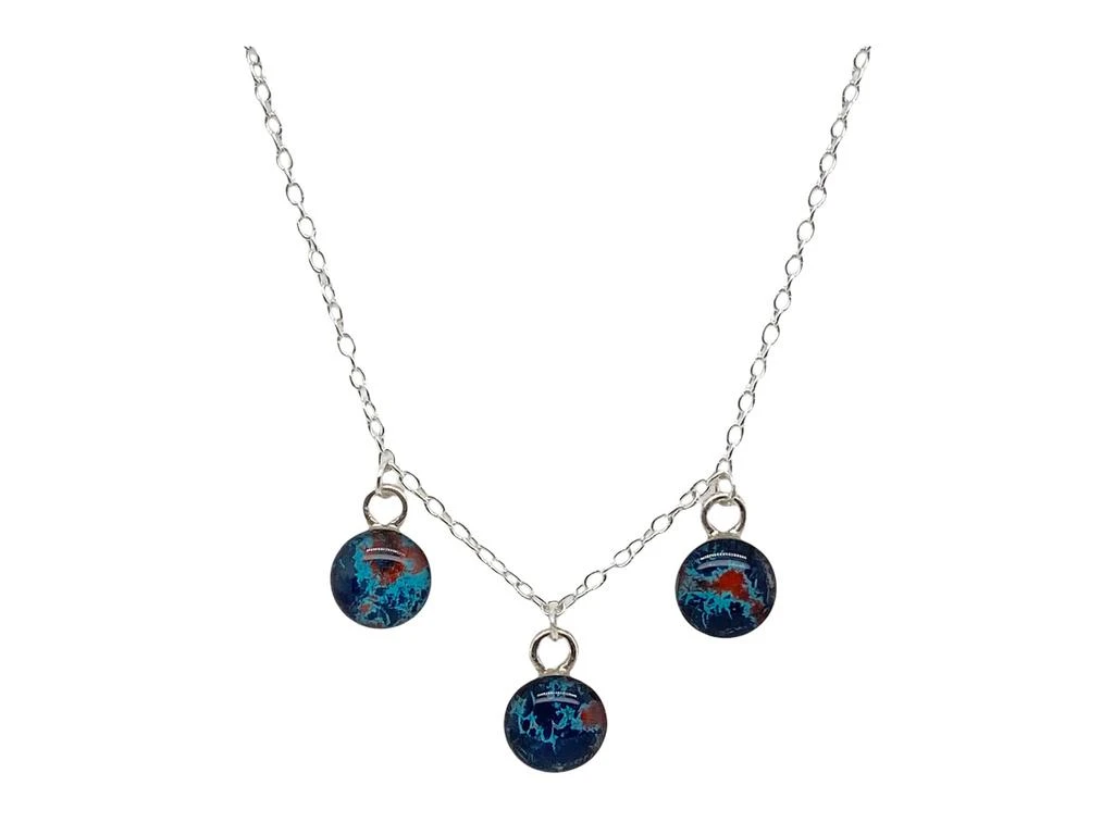 商品Rebel Nell|Amanda Triple Pendants and Chain,价格¥711,第1张图片详细描述