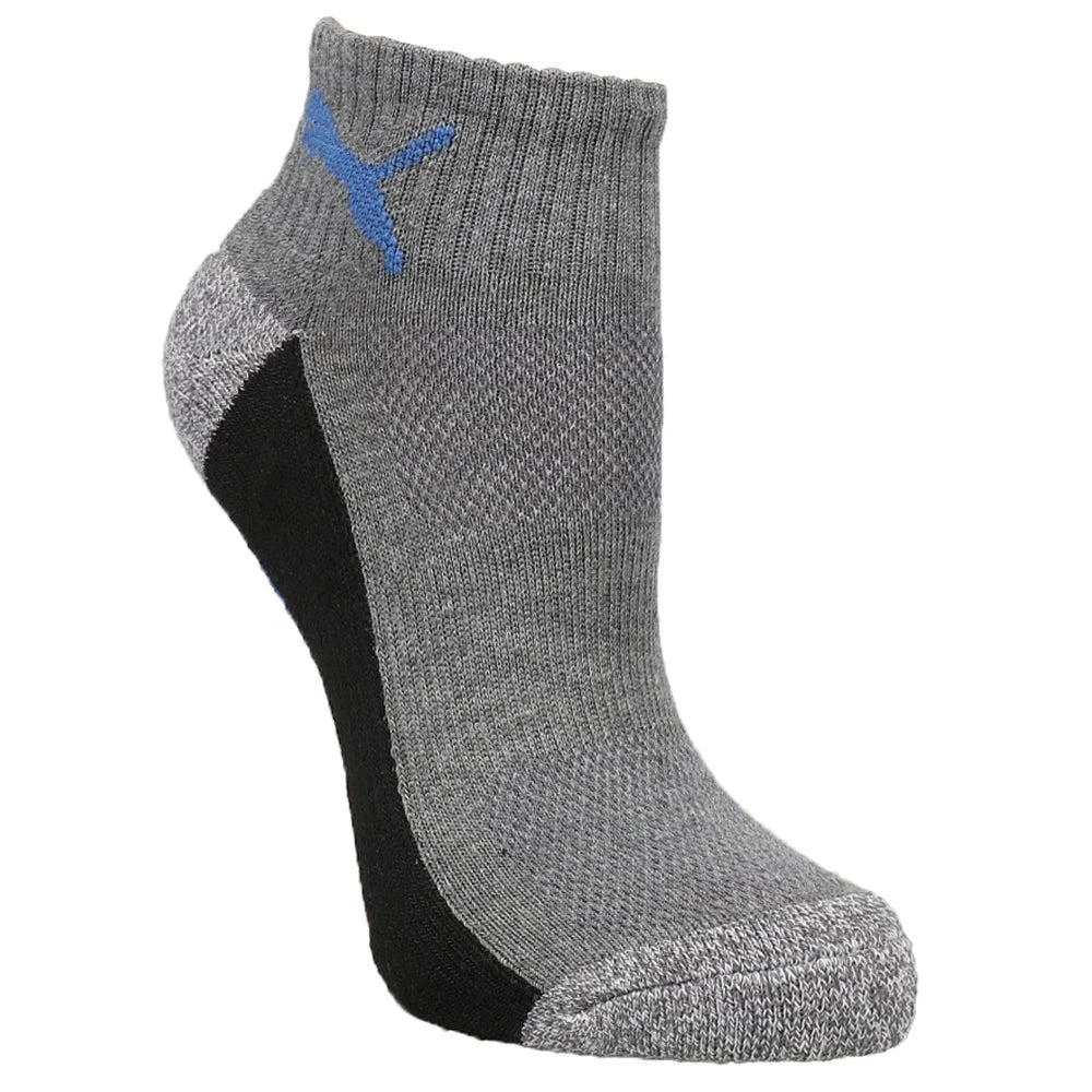 商品Puma|6Pk 1/2 Terry Qtr Crew Socks (Youth),价格¥75,第2张图片详细描述