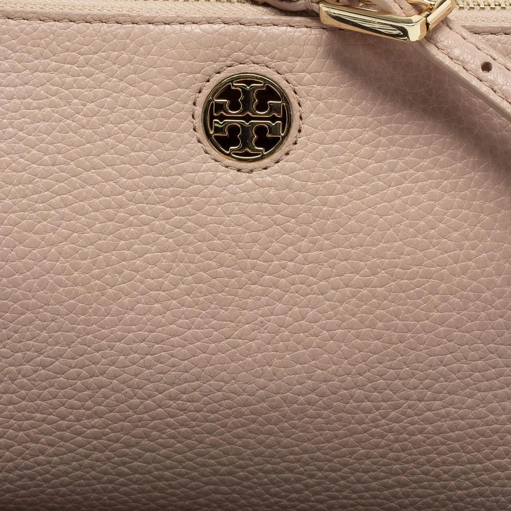 商品[二手商品] Tory Burch|Tory Burch Beige Leather Robinson Crossbody Bag,价格¥829,第5张图片详细描述