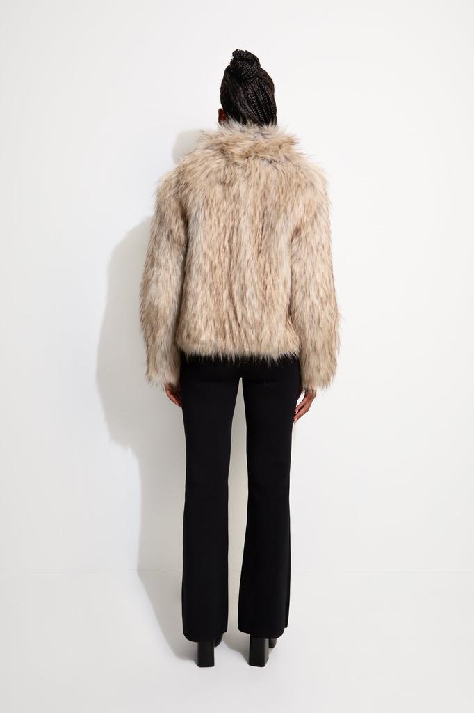 Fur Delish Jacket in Natural商品第3张图片规格展示