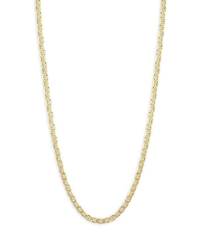 商品Milanesi And Co|18K Yellow Gold on Sterling Silver 6mm Mariner Link Chain Necklace,价格¥2421,第1张图片