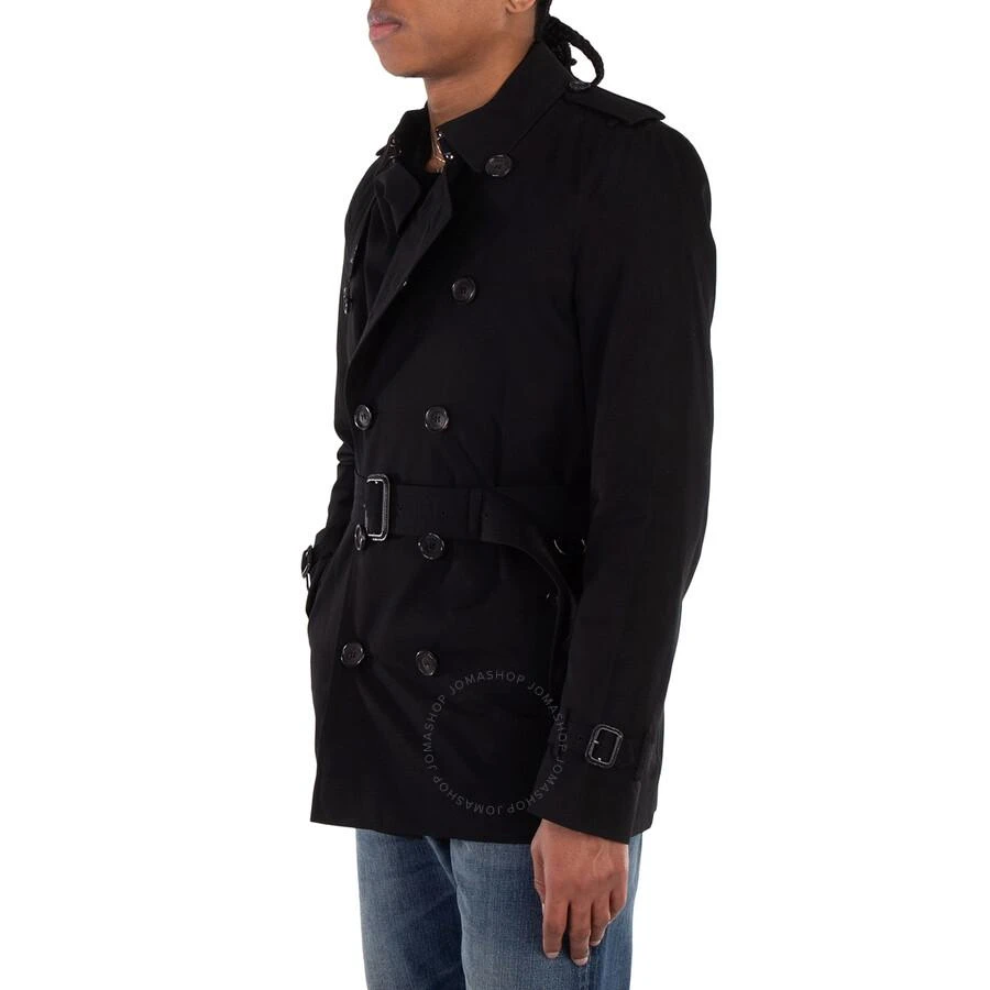 商品Burberry|Men's Heritage Black Kensinton Short Trench,价格¥5978,第2张图片详细描述