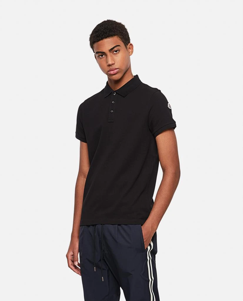 商品Moncler|Cotton polo shirt,价格¥2043,第1张图片