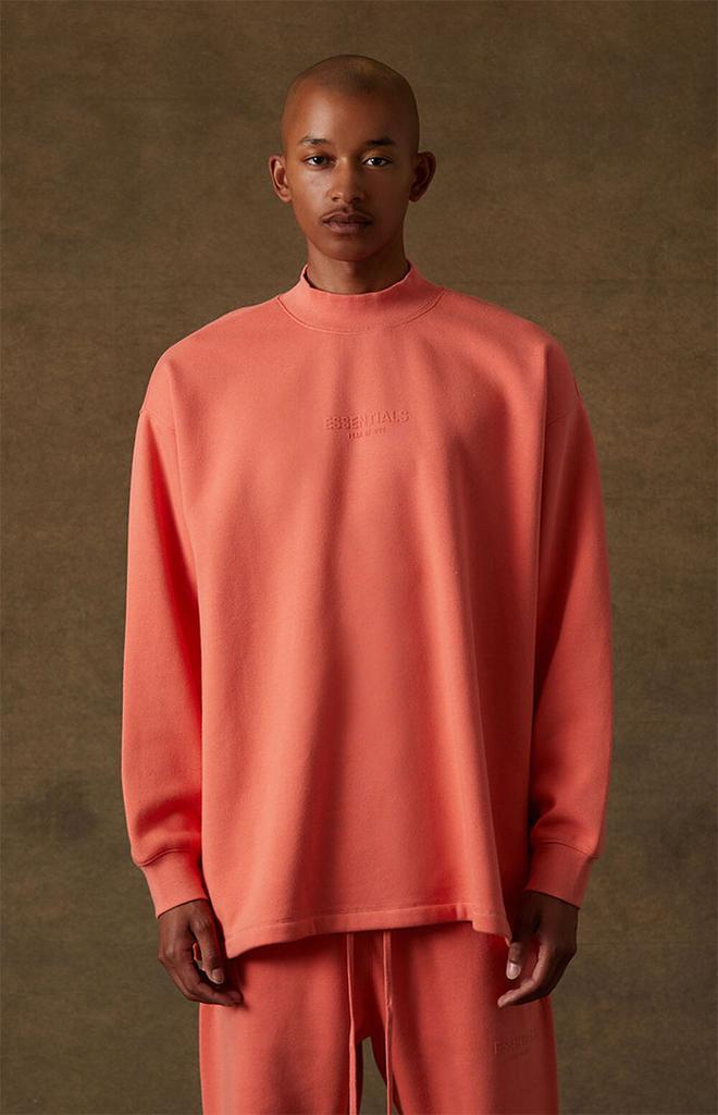 商品Essentials|Coral Relaxed Crew Neck Sweatshirt,价格¥632,第4张图片详细描述