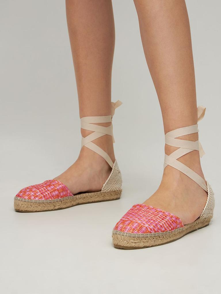 商品MANEBÍ|20mm Valenciana Raffia Espadrilles,价格¥640,第4张图片详细描述