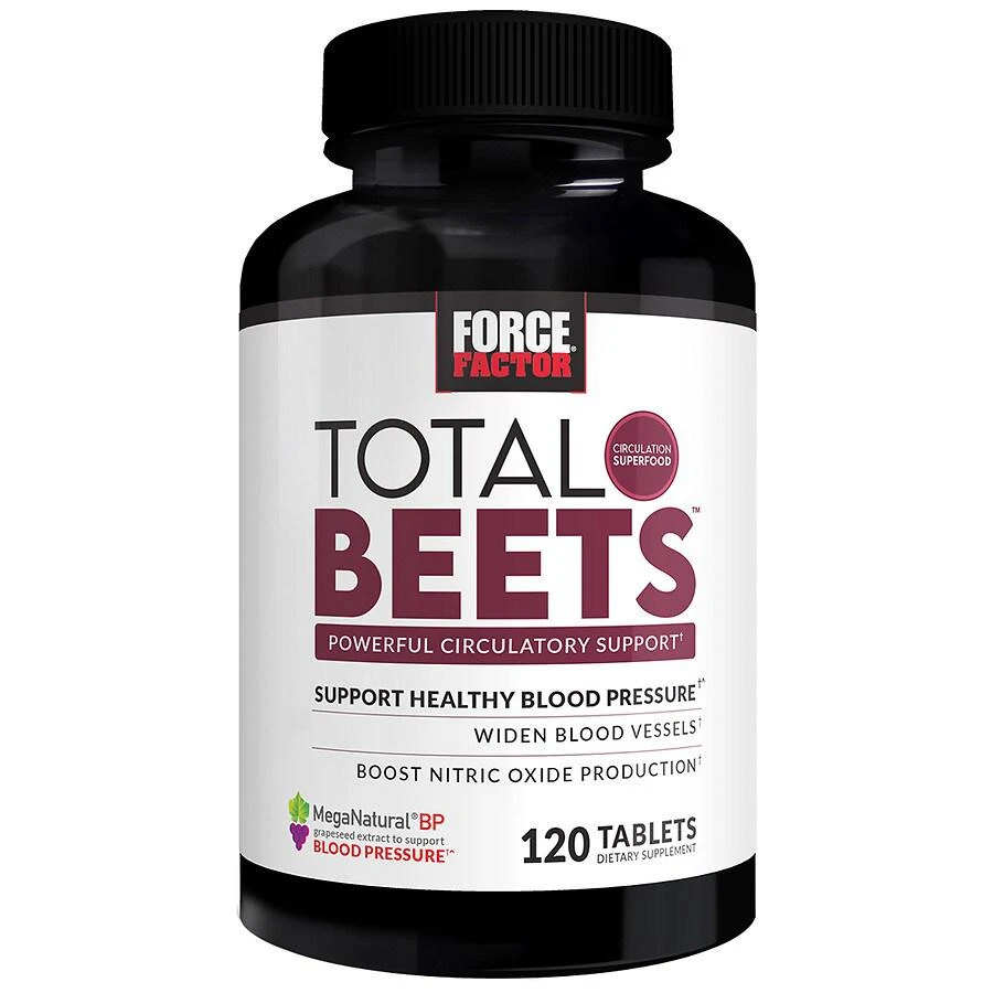 商品Force Factor|Total Beets Tablets,价格¥199,第2张图片详细描述