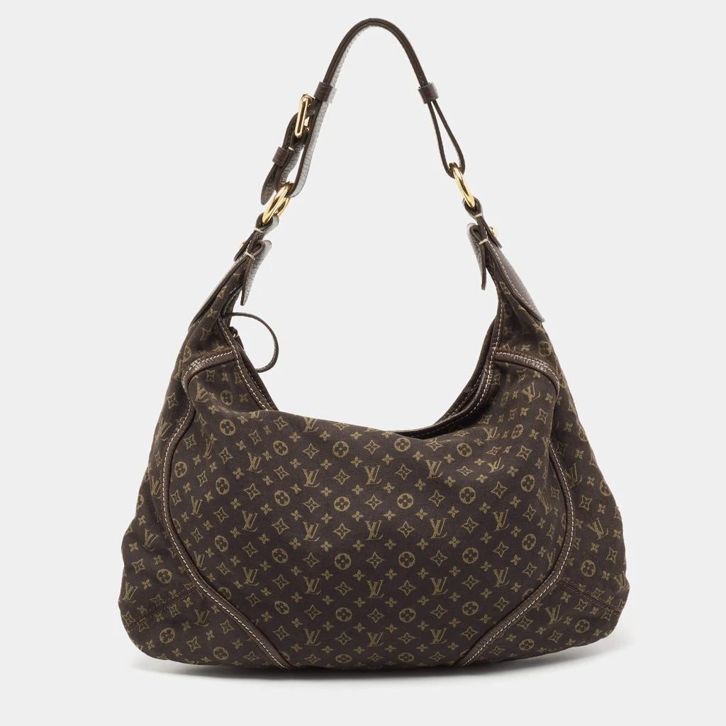 商品[二手商品] Louis Vuitton|Louis Vuitton Ebene Mini Lin Monogram Canvas Manon MM Bag,价格¥3951,第4张图片详细描述