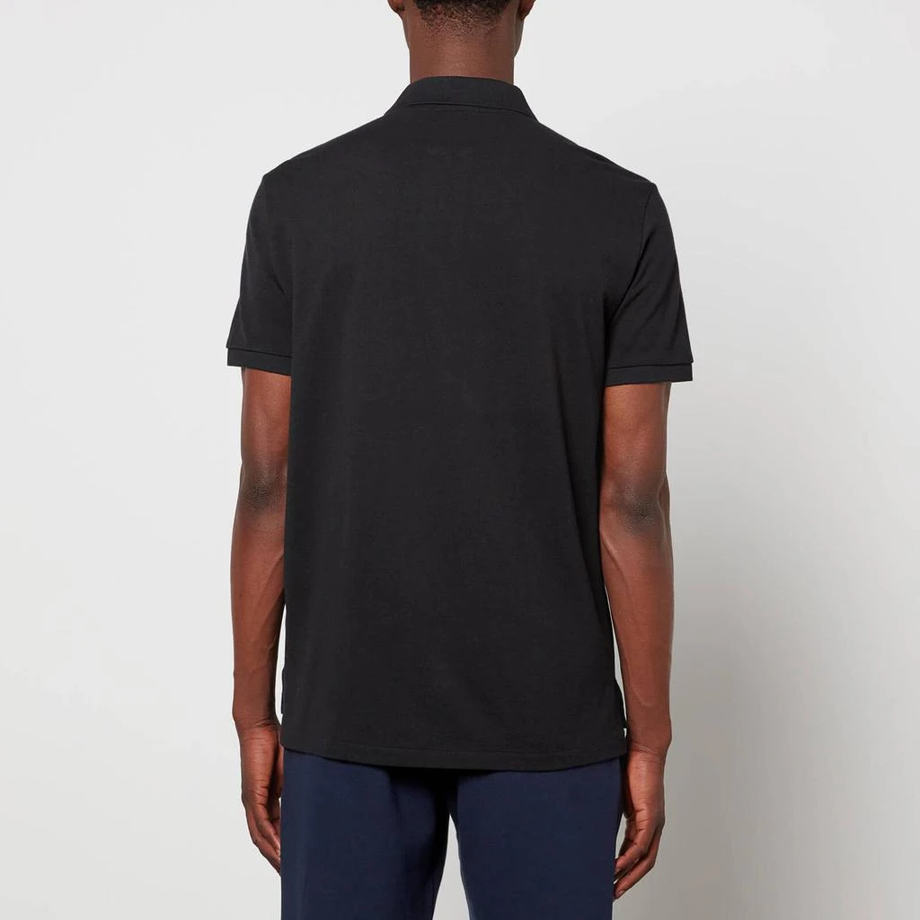 商品Ralph Lauren|Polo Ralph Lauren Men's Custom Slim Fit Mesh Polo Shirt - Polo Black,价格¥903,第2张图片详细描述
