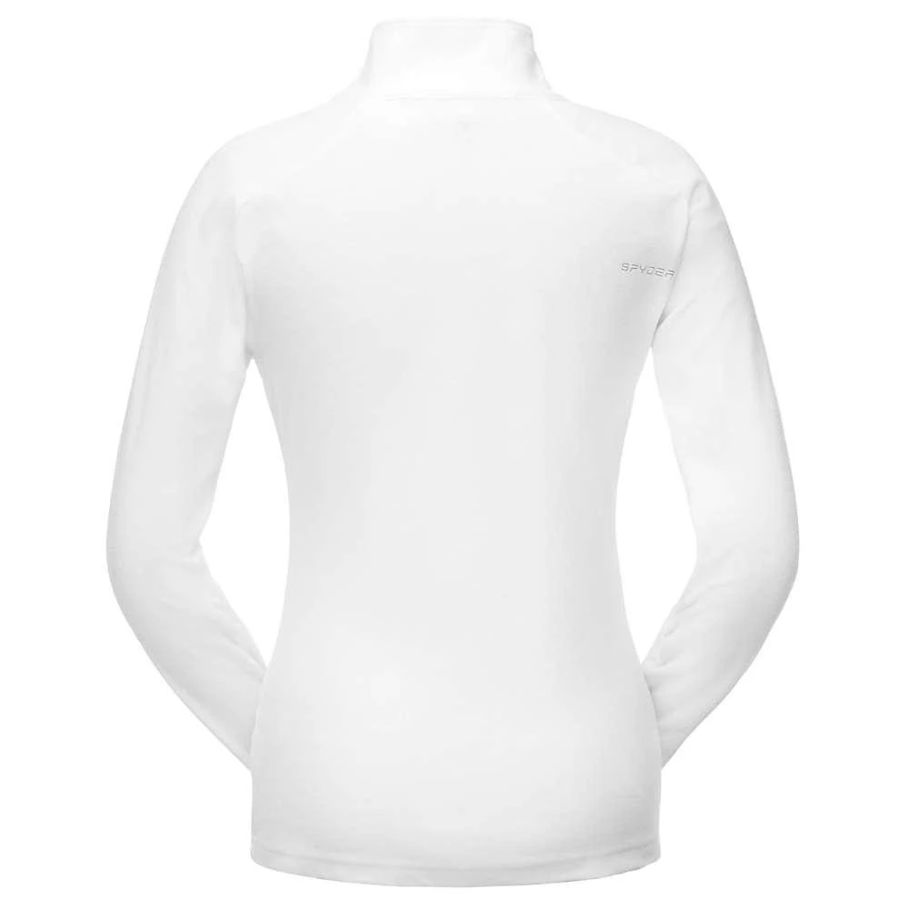 商品Spyder|Spyder Women's Shimmer Zip T-Neck Top,价格¥442,第2张图片详细描述