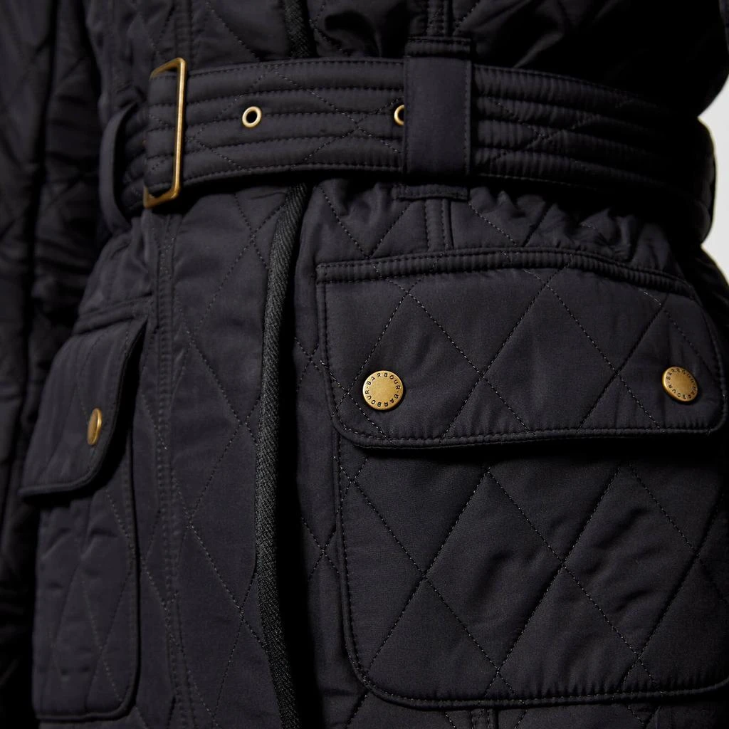 商品Barbour|Barbour International Women's Tourer Polarquilt Jacket - Navy,价格¥829,第5张图片详细描述