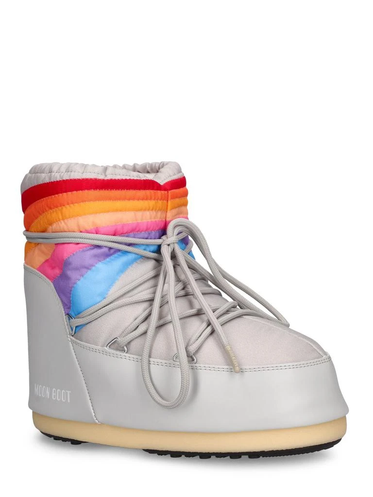 商品Moon Boot|Low Rainbow Icon Nylon Boots,价格¥1207,第2张图片详细描述