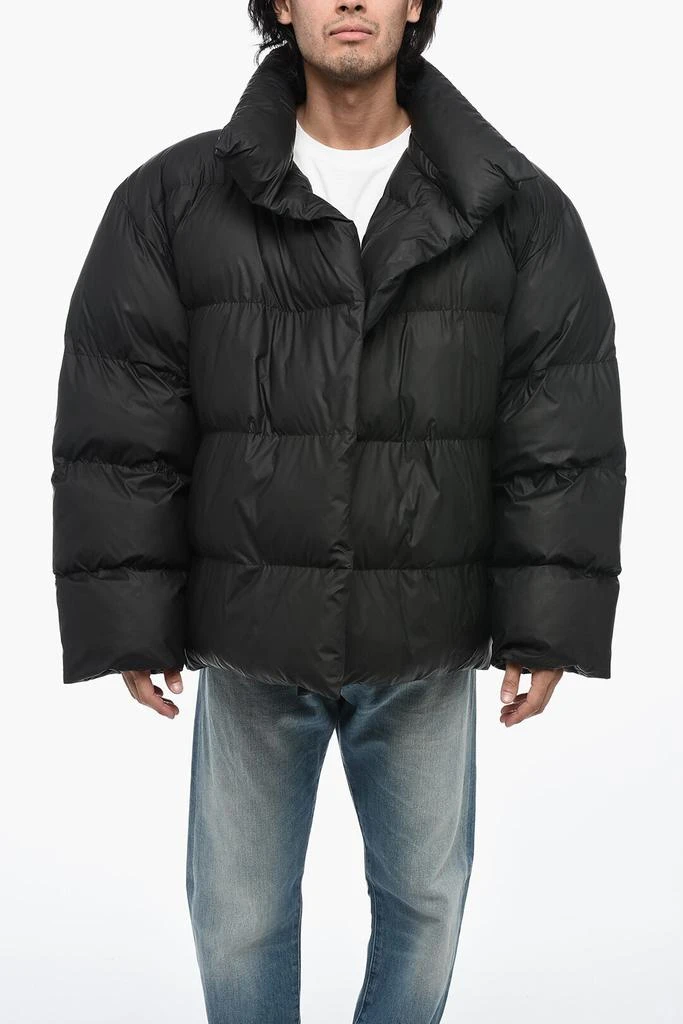 商品Balenciaga|Balenciaga UNISEX Padded Fabric WRAP Down Jacket with Removable Hood,价格¥16875,第1张图片