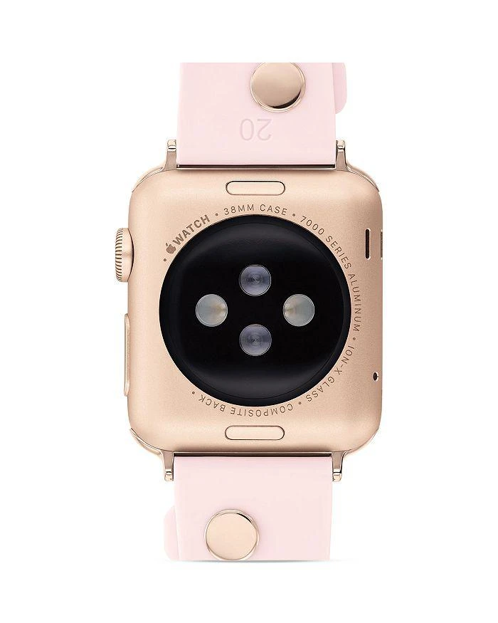 商品Coach|Apple Watch® Blush Silicone Strap 38mm/40mm,价格¥702,第3张图片详细描述