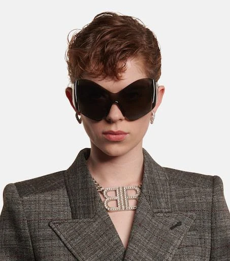 商品Balenciaga|Mask Butterfly太阳镜,价格¥3331,第3张图片详细描述