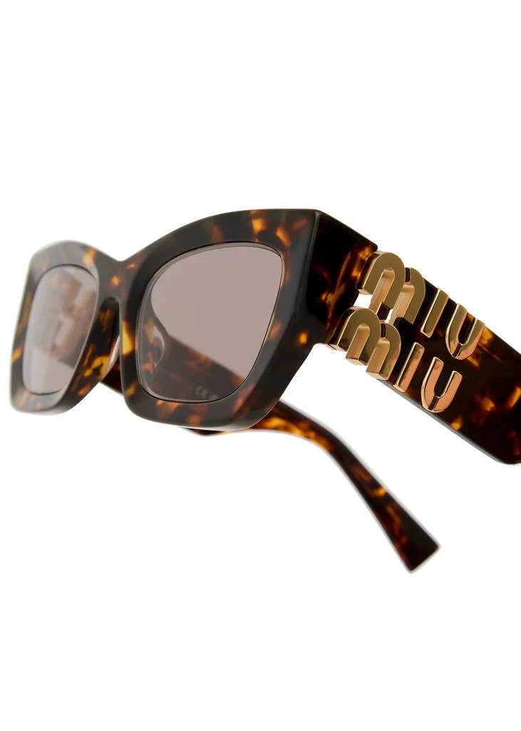 商品Miu Miu|Glimpse cat-eye sunglasses,价格¥3858,第3张图片详细描述
