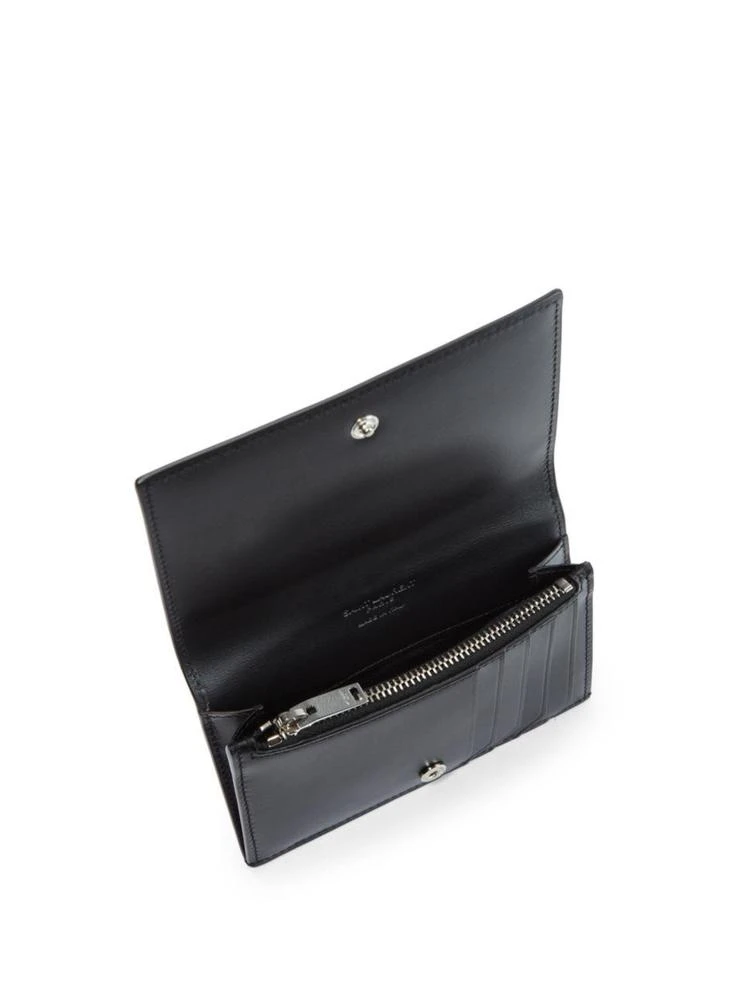 商品Yves Saint Laurent|Saint Laurent - Fragments French Leather Wallet,价格¥3373,第2张图片详细描述