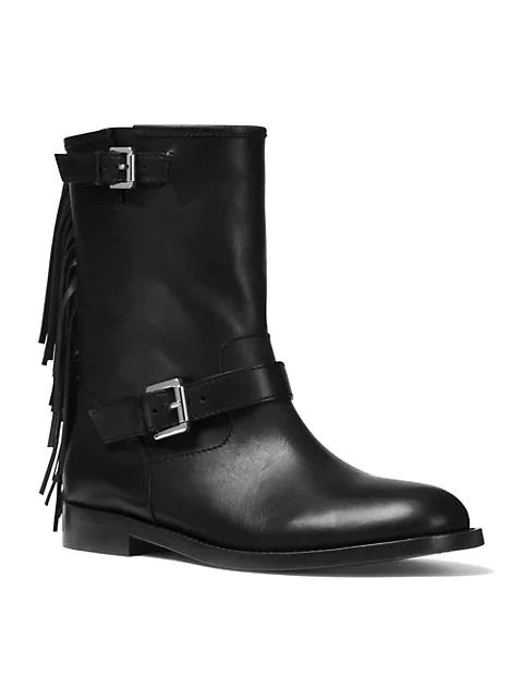 商品Michael Kors|Ingrid Fringe Leather Moto Boots,价格¥1789,第2张图片详细描述