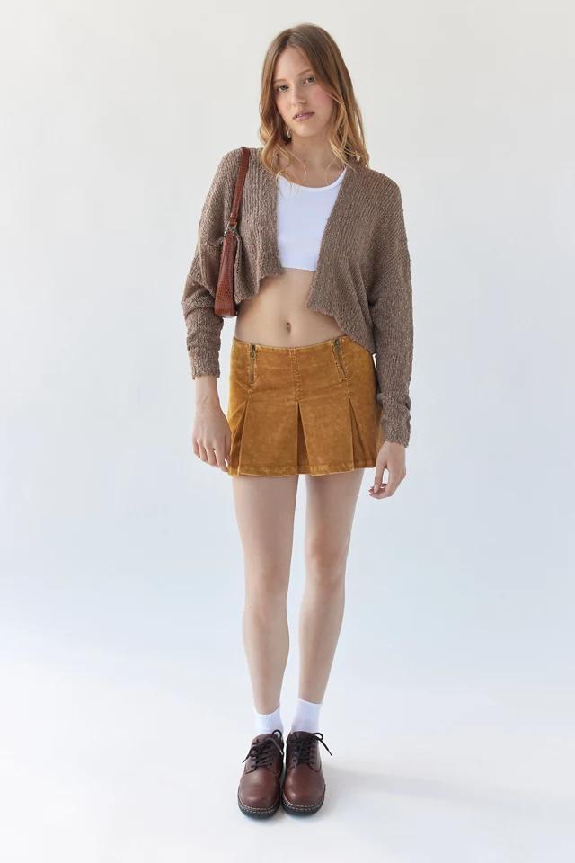 商品Urban Outfitters|UO Reagan Double-Zip Mini Skirt,价格¥142,第3张图片详细描述