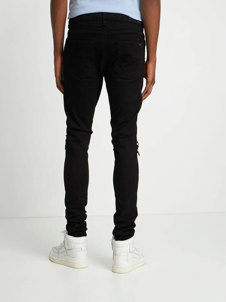 商品AMIRI|15cm Mx1 Bandana Tapered Denim Jeans,价格¥8388,第2张图片详细描述