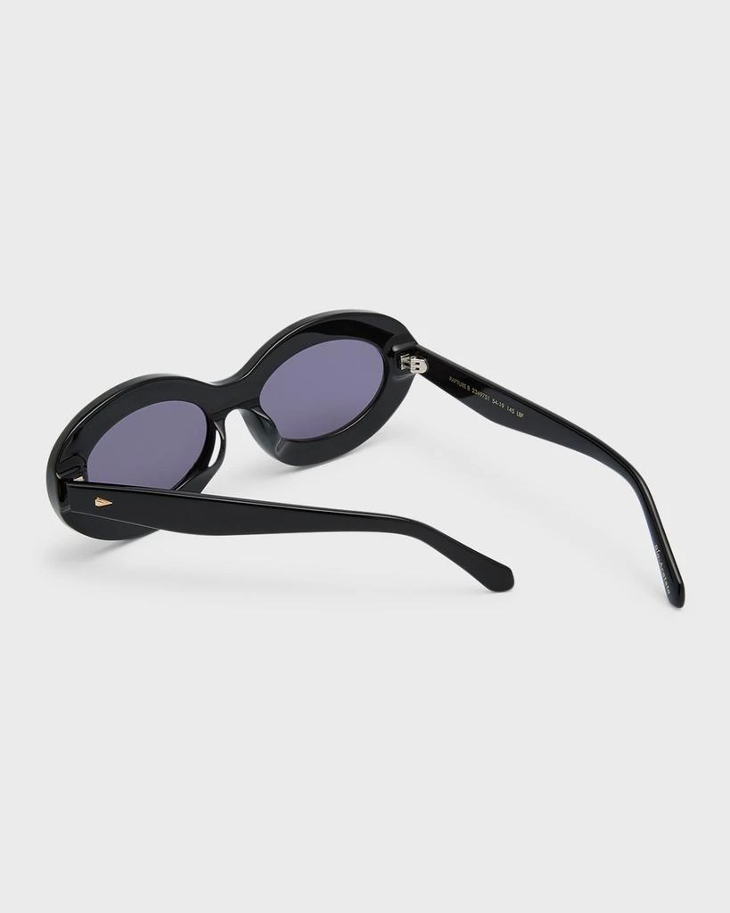 商品KAREN WALKER|Beveled Acetate Oval Sunglasses,价格¥1539,第2张图片详细描述
