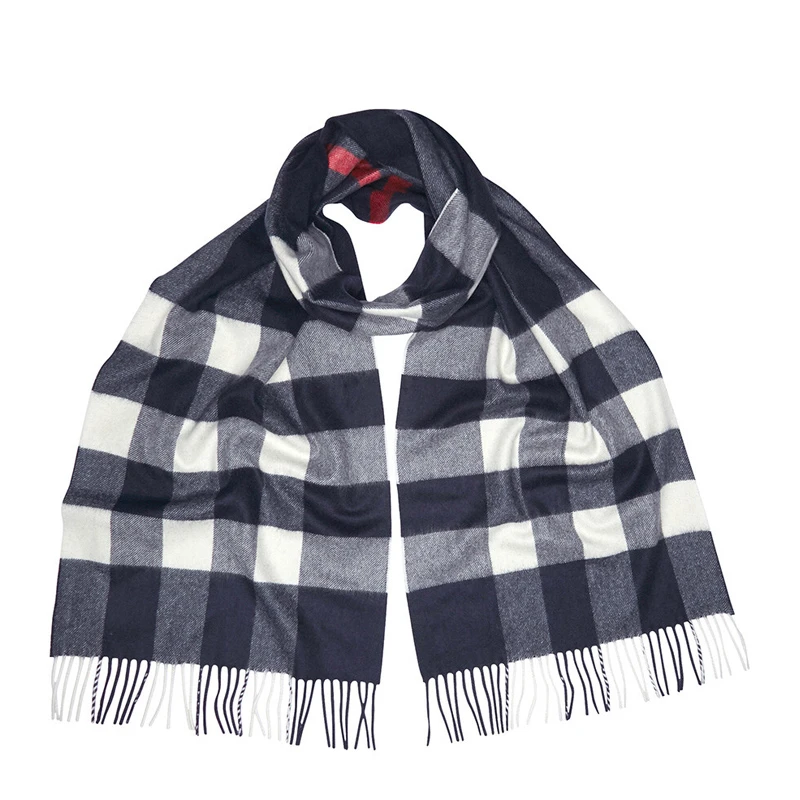 商品[国内直发] Burberry|BURBERRY 格纹男士围巾 4031054,价格¥3917,第1张图片